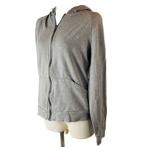 Burberry YOUTH sz XL Gray Zip Hoodie - Picture 1 of 14